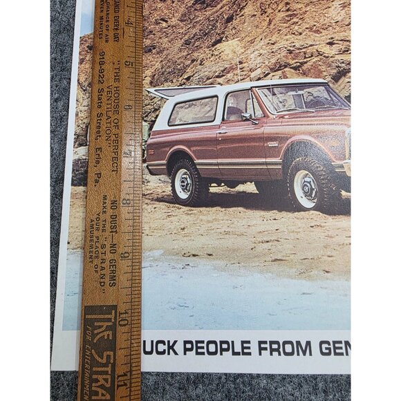 1971 GMC Jimmy Models Brochure Truck SUV Vintage Advertising Catalog Vtg - Picture 2 of 6